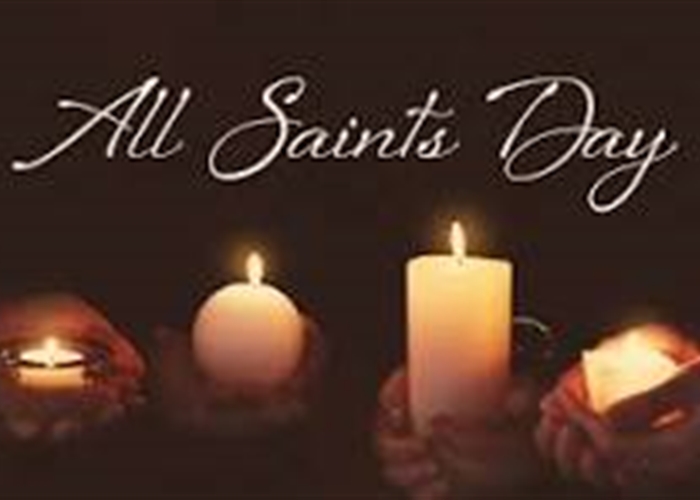 All Saint's Day Schedule